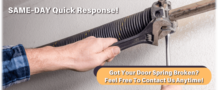 Broken Garage Door Spring Elk Grove CA